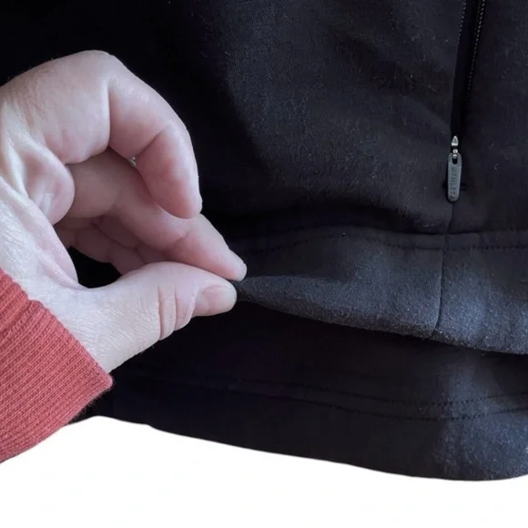 Athleta Break Out Spacer Black Zip Jacket - Picture 11 of 13